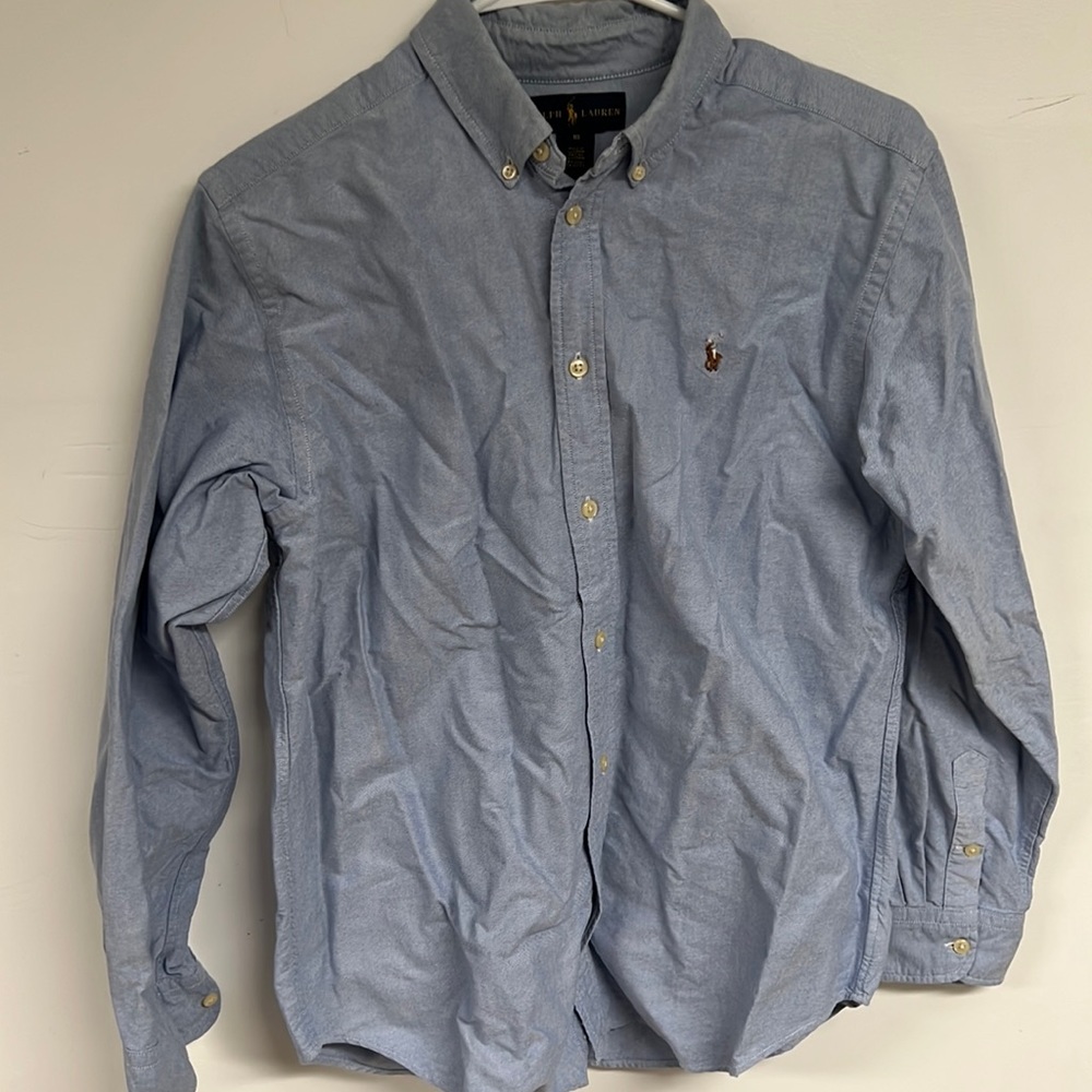 NWOT Chambray Ralph Lauren Button Down